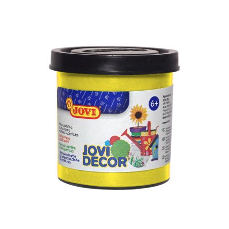 Farba akrylowa Jovi Dekor 55ml, Żółta